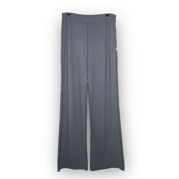 Vuori Pants - Vuori Bayview Thermal Wide Leg Pants Waffle Knit Gray Women’s Size XL